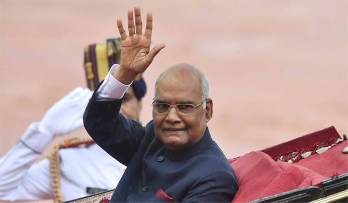 नरेन्द्र मोदी क्रिकेट स्टेडियम विश्व-स्तरीय सुविधाएं भी प्रदान करता है: राष्ट्रपति कोविंद