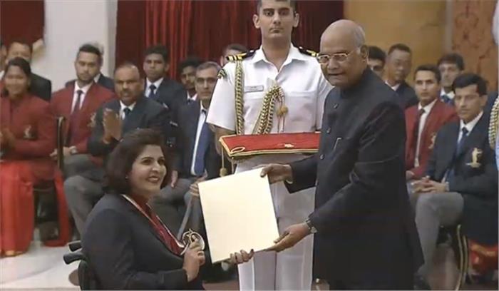 दीपा मलिक और बजरंग पूनिया को राजीव गांधी खेल रत्न पुरस्कार