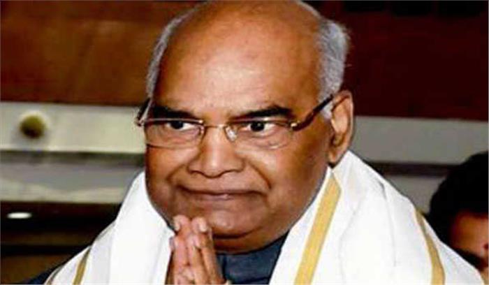 गोरखनाथ मंदिर में राष्ट्रपति कोविंद ने की विधिवत पूजा अर्चना