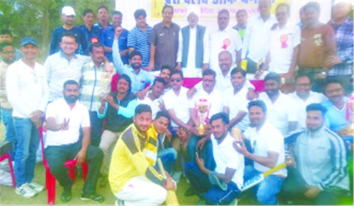 नगर निगम टीम विजेता, नागरिक इलेवन रही उपविजेता