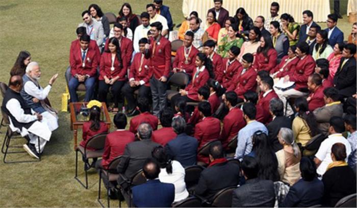 मोदी ने की राष्ट्रीय बाल पुरस्कार विजेताओं से मुलाकात