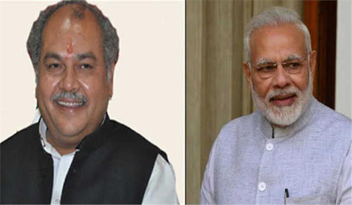 मोदी ने तोमर को दी जन्मदिन की शुभकामनाएं