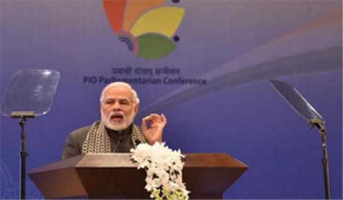 नये भारत के निर्माण  की विकास यात्रा में साझीदार बनने का आह्वान किया: मोदी