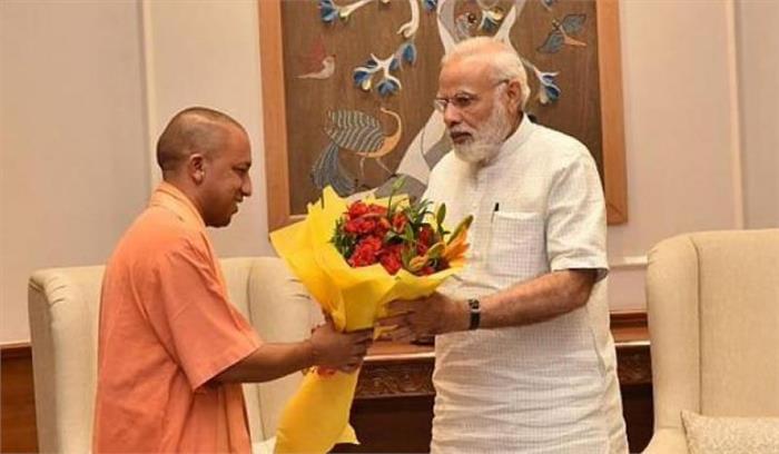 प्रधानमंत्री को चैम्पियंस ऑफ द अर्थ अवार्ड मिलने पर योगी ने दी बधाई