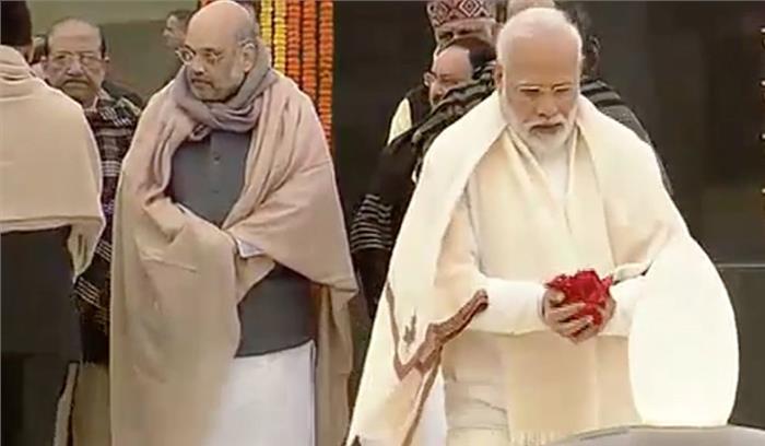 मोदी, शाह ने अटल बिहारी वाजपेयी को 95वीं जयंती पर श्रद्धांजलि दी