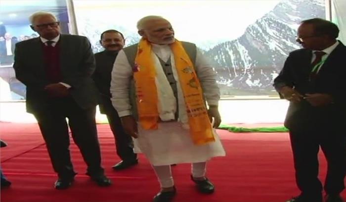 पीएम मोदी का कश्मीर दौरा, जोजिला सुरंग का करेंगे उद्घाटन