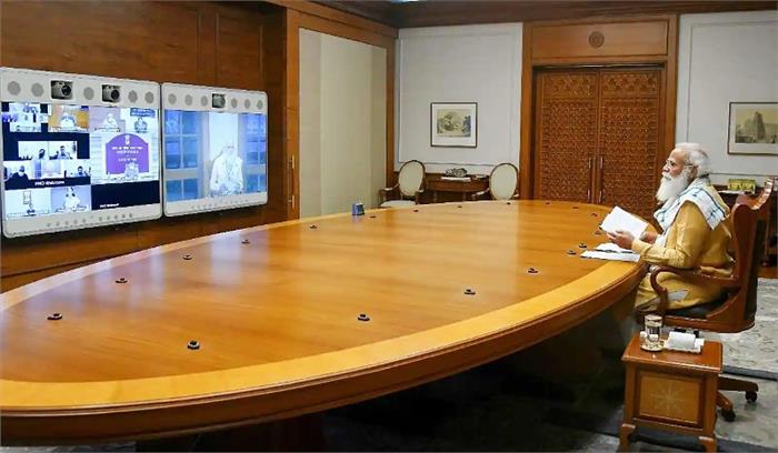 कोरोना संकट पर पीएम मोदी ने की अहम बैठक कोरोना संकट पर पीएम मोदी ने की अहम बैठक