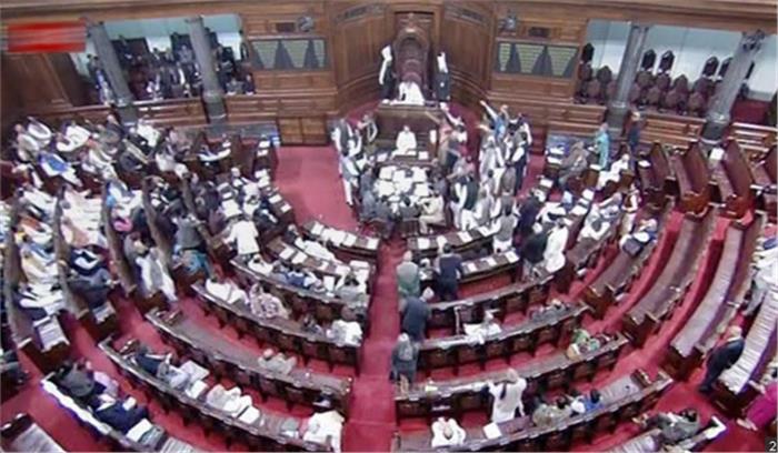 पीएम मोदी के पूर्व प्रधानमंत्री मनमोहन पर लगाए आरोपों पर राज्यसभा में हंगामा