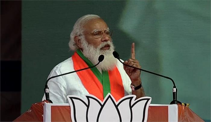 तमिलनाडु के कोयंबटूर में पीएम मोदी ने किया परियोजनाओं को समर्पित