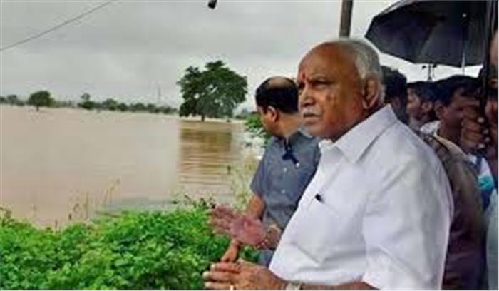 कर्नाटक आपदा : प्रधानमंत्री से मिले येदियुरप्पा, मांगी 10,000 करोड़ की सहायता