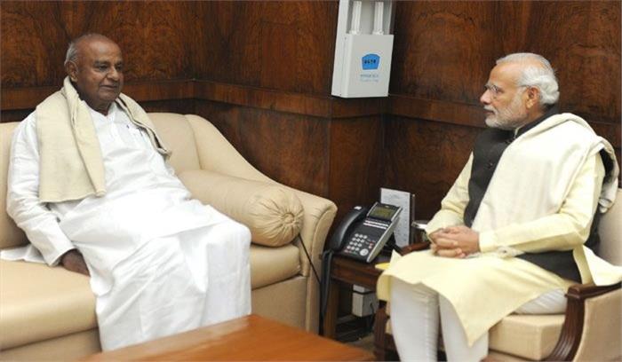 कोरोना पर दिए एच डी देवगौडा के सुझाव पर विचार का पीएम मोदी ने दिया भरोसा