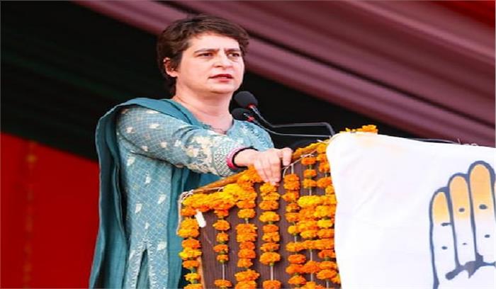 प्रियंका ने योगी को पत्र लिखकर कोरोना से लड़ने में मदद की पेशकश की