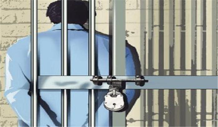 50 हजार का इनामी बदमाश गिरफ्तार, भेजा जेल