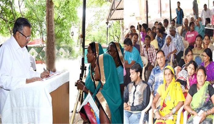 लोगों ने सुनाई समस्या, लगाई गुहार