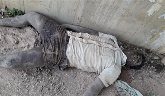 जंघीरा में अज्ञात की मिली लाश