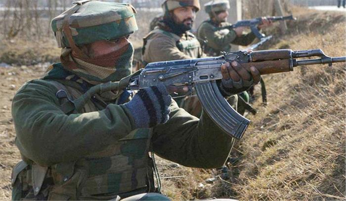 पुलवामा में आतंकी हमले में महिला घायल