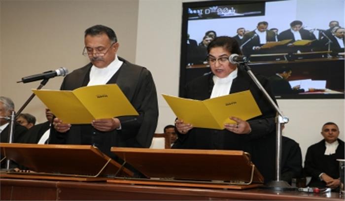 पंजाब-हरियाणा हाईकोर्ट में 3 जजों ने ली शपथ