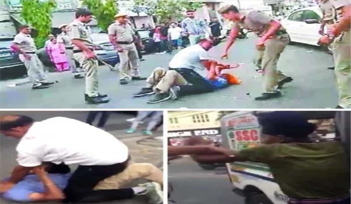 पंजाब : आप ने सिख ऑटो चालक को घसीटने पर दिल्ली पुलिस की निंदा की