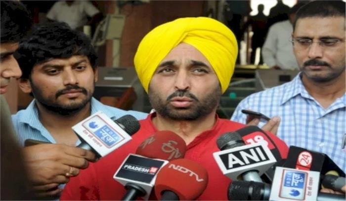 सिद्धू ईमानदार आदमी हैं : भगवंत मान