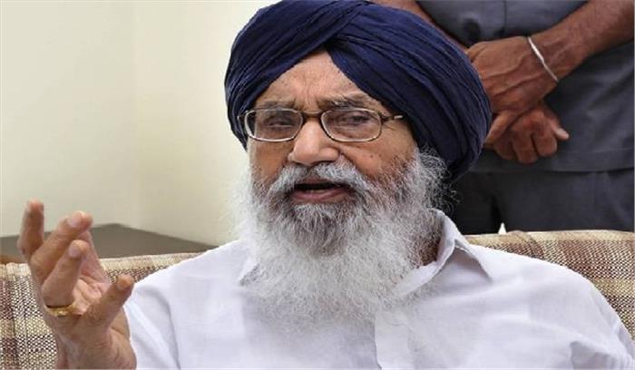 पंजाब सरकार की नीतियां राज्य में शांति के लिए खतरा : बादल