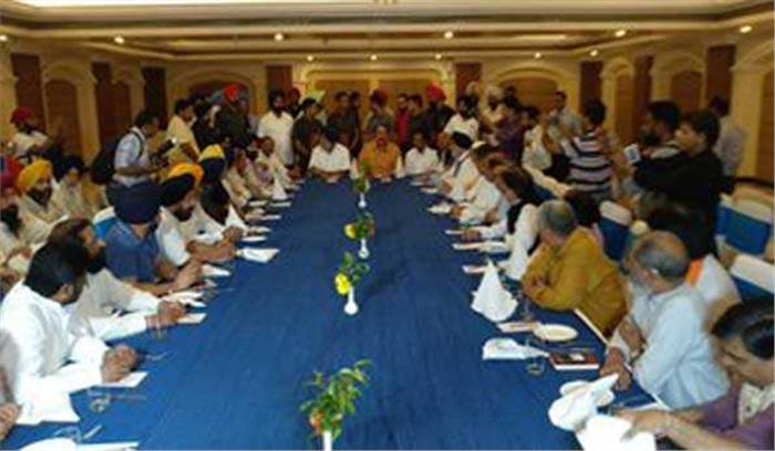 पंजाब विस. उपचुनावों में कांग्रेस को पटखनी देने के लिए अकाली-भाजपा की रणनीति तय