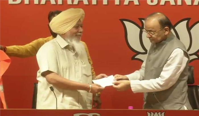 आप के निलंबित सांसद हरिंदर सिंह खालसा भाजपा में शामिल