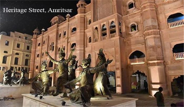 हेरीटेज स्ट्रीट में लगी प्रतिमाओं को तोड़ने की कोशिश, आठ गिरफ्तार