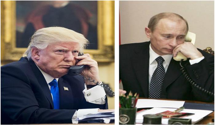 पुतिन और ट्रंप ने कोरोना को लेकर फोन पर की बातचीत