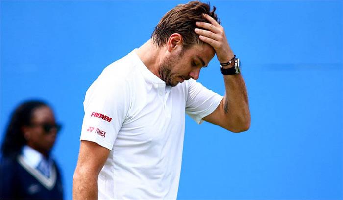 क्वींस क्लब के दूसरे दौर में हार के साथ ही स्टान वावरिंका हुए बाहर 