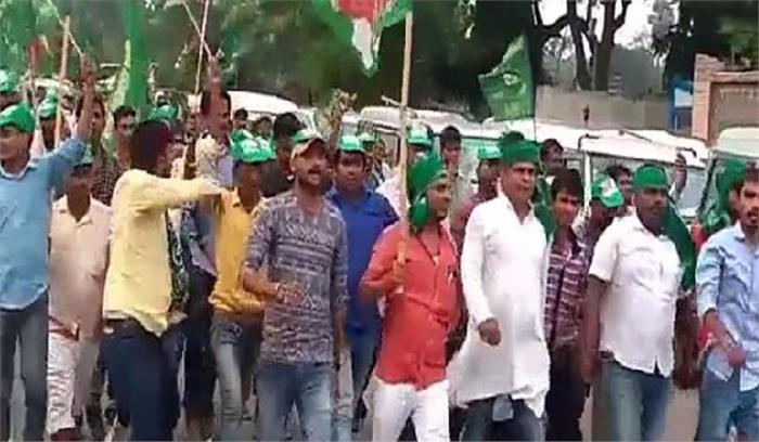 भाजपा भगाओ-देश बचाओ, गांधी मैदान तैयार