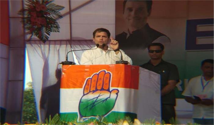 आरएसएस से लड़ने को एकजुट हो जाएं : राहुल गांधी