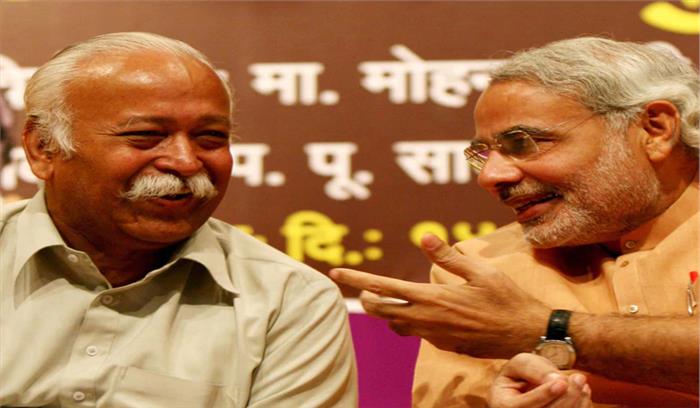 नरेंद्र मोदी का भविष्य मोहन भागवत के हाथों में है