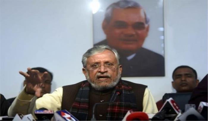 राबड़ी बताएं, दुष्कर्म के आरोपी अरुण यादव को कहां छुपा रखी हैं : सुशील मोदी