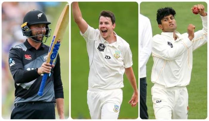 टेस्ट सीरीज के लिए न्यूजीलैंड टीम में शामिल हुए रचिन रवींद्र और जैकब डफी