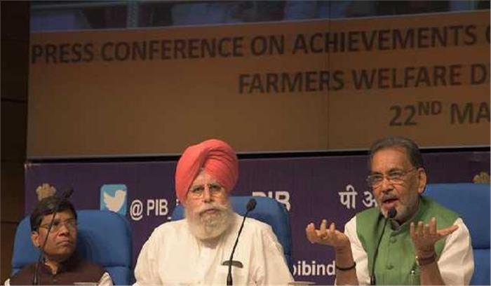 अच्छे मानसून से अगले वर्ष भी बम्पर पैदावार की उम्मीद: राधामोहन