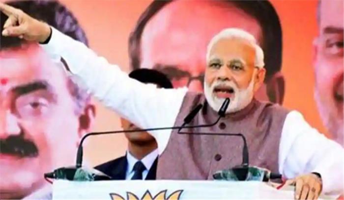 मेरे पर दाग लगाने को बेताब लोगों ने देश की सुरक्षा को रखा ताक पर: मोदी