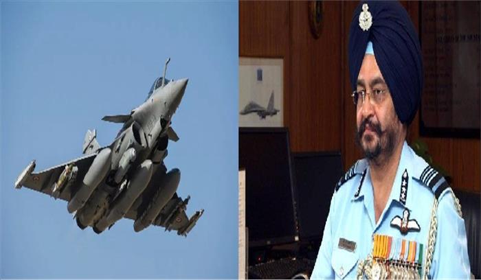 राफेल विमान से बढ़ेगी वायु सेना की ताकत: वायु सेना प्रमुख राफेल विमान से बढ़ेगी वायु सेना की ताकत: वायु सेना प्रमुख