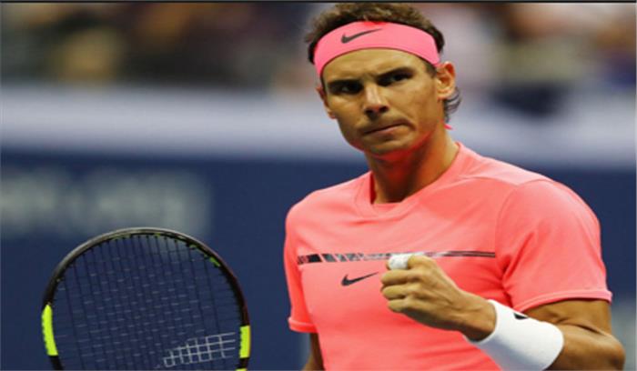 टेनिस : राफेल नडाल ने अमेरिका ओपन के दूसरे दौर में किया प्रवेश