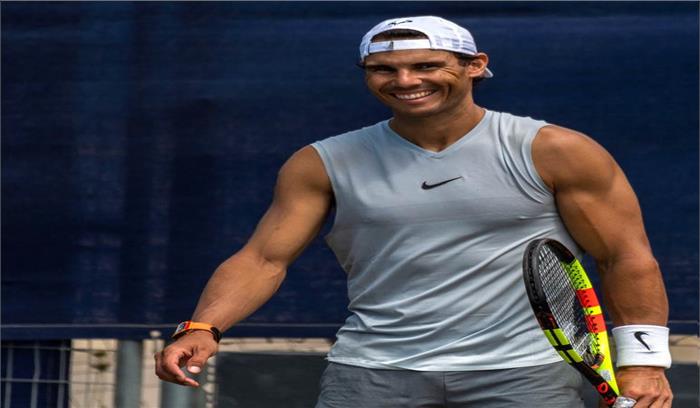 राफेल नडाल ने शुरू कर दी विंबलडन की तैयारियां