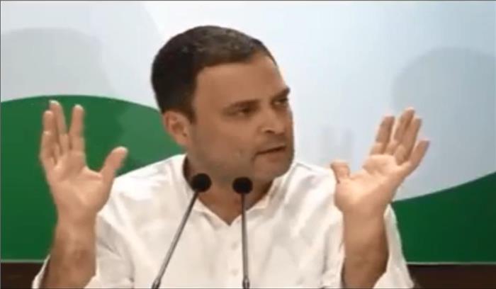 देश के 15-20  उद्योगपतियों के लिए की गई नोटबंदी: राहुल गांधी 