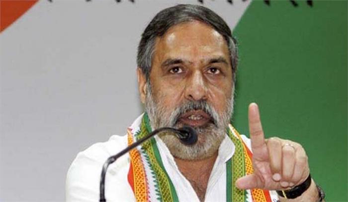 राफेल घोटाले के लिए प्रधानमंत्री जिम्मेदार है: आनंद शर्मा