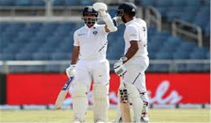 रहाणे-हनुमा के अर्धशतक, भारत जीत के करीब