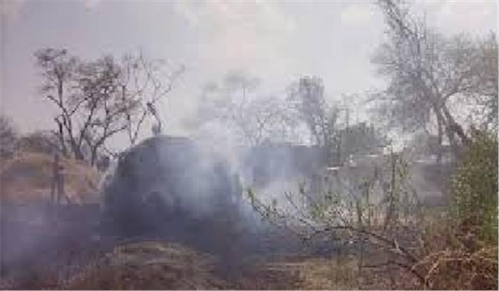 राहगीर की लापरवाही से हुई घटना