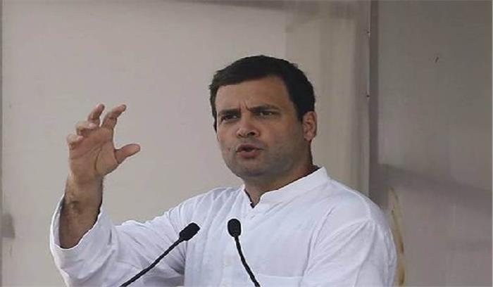 राहुल ने योगी सरकार पर साधा निशाना, कहा ‘अंधेर नगरी चौपट राजा ’
