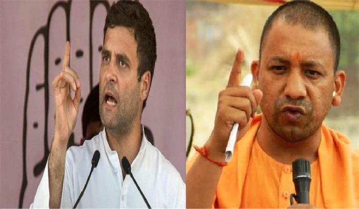 गोरखपुर: राहुल का अस्पताल का दौरा, योगी का स्वच्छ अभियान