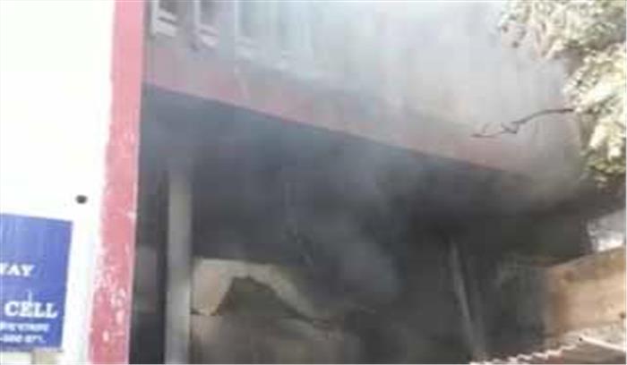 हैदराबाद में रेल निलयम भवन में आग लगी, कोई हताहत नहीं