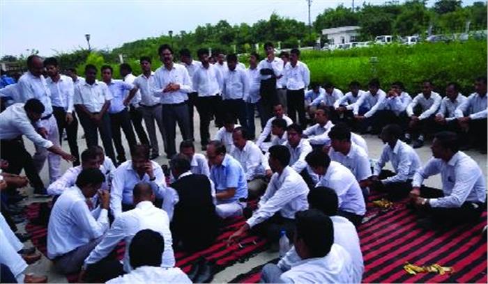 एसएसपी कार्यालय पर वकीलों का हंगामा