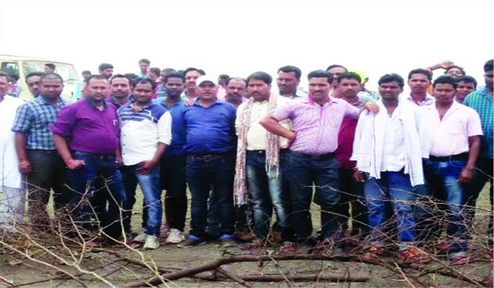 पहली बारिश में ही दो करोड़ का रपटा क्षतिग्रस्त