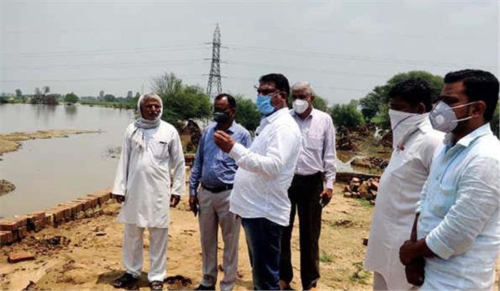 बरसाती पानी से आमजन को नुकसान नहीं होने दिया जाएगा: धानक