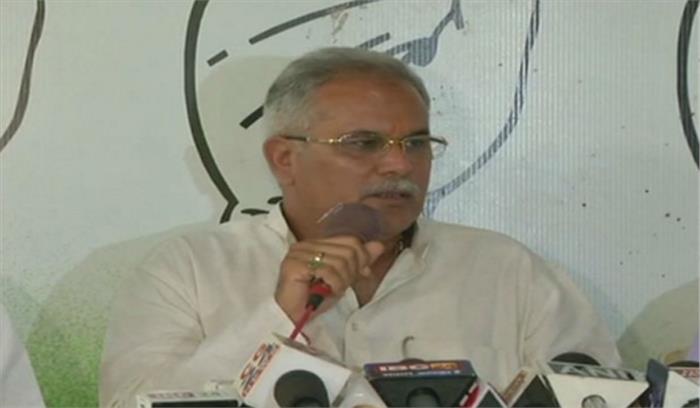 बघेल सरकाक के नौ मंत्रियों ने आज ली शपथ